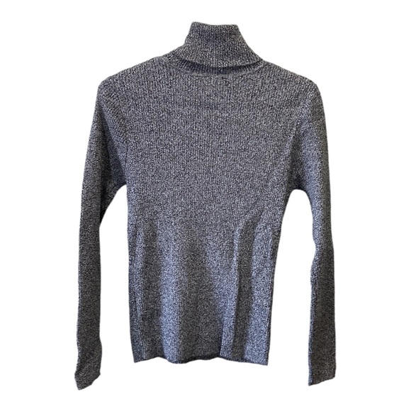 Pierri NewYork Women’s Gray Black Pullover Turtleneck Sweater Size Small - Picture 8 of 8